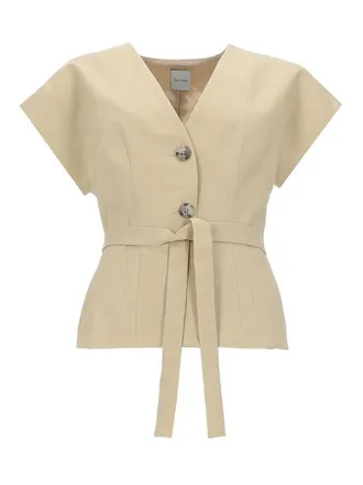 Paul Smith Linen top with belt