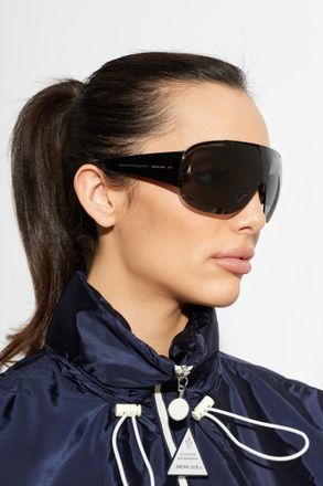 Moncler Rizon Sunglasses, Unisex, Black