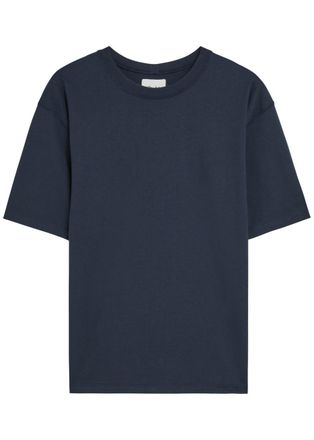 Drake's Drakes Hiking Cotton T-shirt - Navy - Xxl