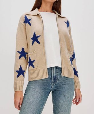 Rails Rhea Zip Up Sweater In Camel