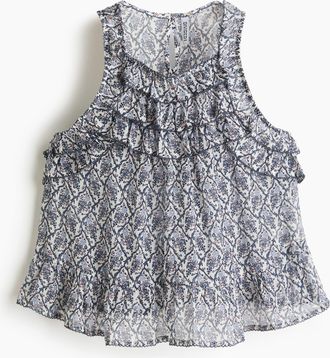 H&M Top mit Volants - White