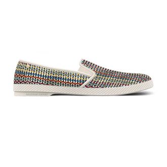 Rivieras Shoes Lord Woven Leatherette Slip-On Loafer in Multi at Nordstrom, Size 36