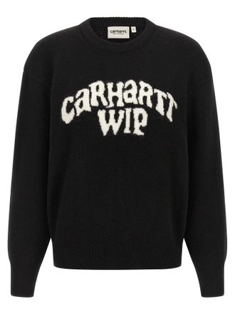 Carhartt Work in Progress Logo Intarsia Sweater Sweaters And Cardigans Multicolor