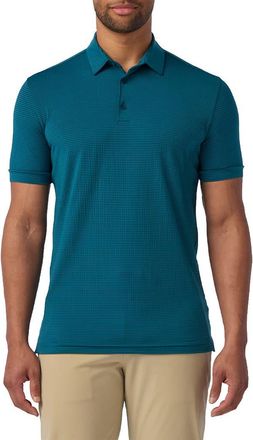 Mizzen+Main Copa Trim Fit Performance Polo in Dark Teal at Nordstrom, Size Large