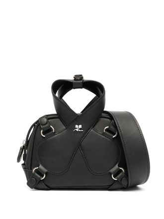 Courr&egrave;ges Borsa a tracolla Loop - Nero