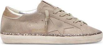 Golden Goose Sneakers, female, Beige, Size: 11 US Super-Star Sneakers