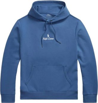 Polo Ralph Lauren Logo Double-Knit Hoodie, Size Small