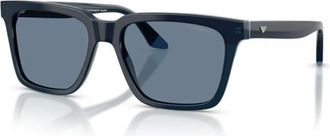 Emporio Armani Heren, Accessoires, Blauw, Maat: 55 MM