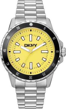 DKNY Sport Bracelet Watch, 43mm in Yellow at Nordstrom