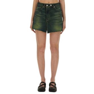 Our Legacy Denim Skirts, female, Green, Size: XS Denim Skirts