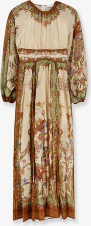 Zimmermann Vestito Indra in cotone e seta - ZIMMERMANN - gender_Woman