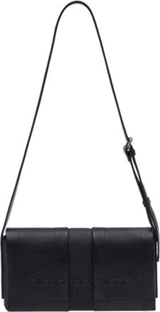 Alexander Wang Pack Flap Crossbody Bag - Dames - Schoudertassen - Zwart - ONE Size - Katoen - Tassen