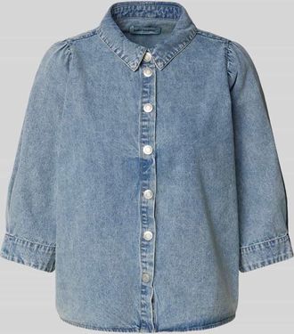 Lollys Laundry Jeansbluse Modell Bono in Jeansblau, Größe XS