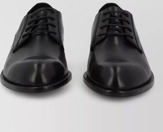 HUGO BOSS leather derby shoes