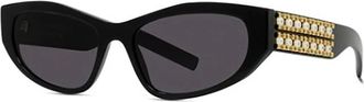 Givenchy Gv 40078I Zonnebril - Dames - Zonnebrillen - Zwart - 56 MM - Accessoires