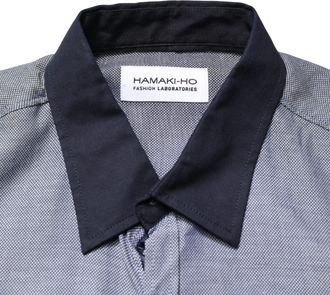 Hamaki-Ho Cotton Long Sleeves Colla Dress Formal Mens Shirt (Pre-Owned)