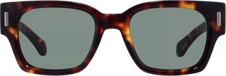 Ferragamo Green Square Mens Sunglasses SF2010S 242 52