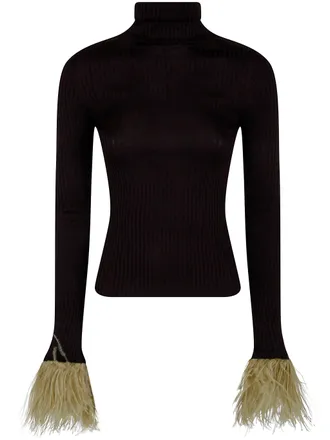 La DoubleJ Top Cashmere High Kick