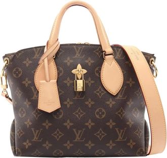 Louis Vuitton 2019 Monogram Flower Zipped PM tote bag - Brown