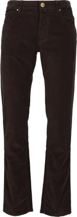 Jacob Cohen Hombre, Vaqueros, Marr&oacute;n, Talla: W32