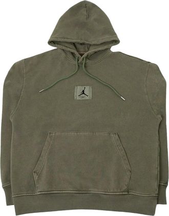 Nike Jordan Felpa con cappuccio e tasca a marsupio - Verde