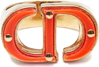Dior Anello con logo CD - Oro