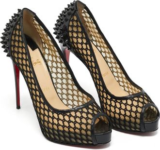 Christian Louboutin Pumps con plateau - Nero