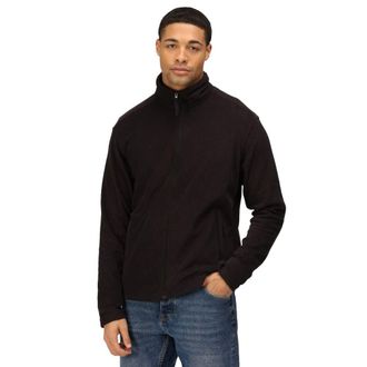 Regatta Professional Mens Classic Full Zip Lightweight Microfleece Black