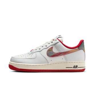 Nike Womens Air Force 1 07 Shoes in Grey | IM7380-030