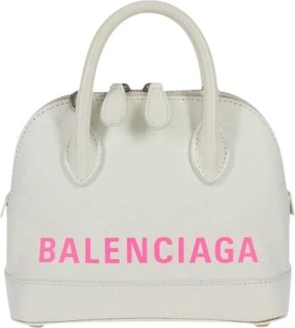 Balenciaga Pre-owned Handbags, female, White, Size: ONE SIZE Pre-owned Vintage Handbag