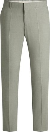 HUGO BOSS Kostuumbroek - Heren - Nette broeken - Groen - 2XL - Broeken