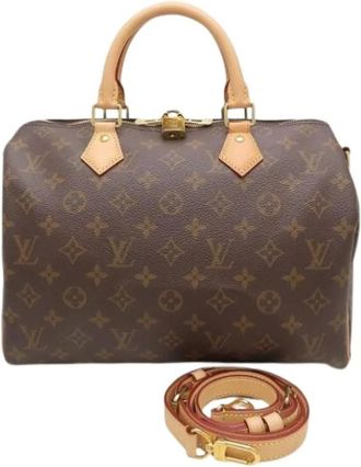 Louis Vuitton Pre-owned Handbags, female, Brown, Size: ONE SIZE Pre-owned Vintage Monogram Handbag