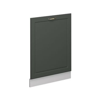 Vicco Panel frontal del lavavajillas Fame-Line, Verde dorado Casa de campo, 60 cm sin encimera Vicco