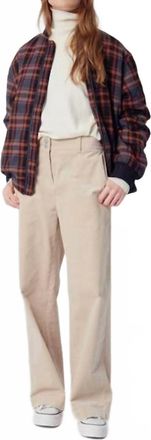 Komodo Tiger Trouser - Plus In Winter White