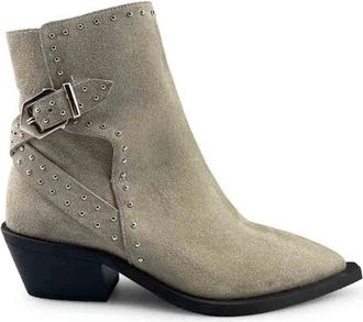 Deabused Deabsed Berearsje faje taupe - Dames - Enkellaarsjes - Beige - 40 EU - Schoenen