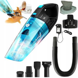 OEM Potente Aspiradora De Mano Para Coche Con Funci&oacute;n De Lavado, Succi&oacute;n De Agua De 8 Kpa Y 120 W