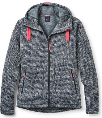 RAB Amy Hoody Fleecejacke f&uuml;r Damen | grau
