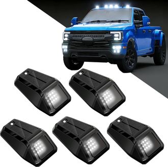 No Brand Furgonetas (5 Piezas), Luces De Seguridad Impermeables Ip68 Para Autocaravanas, Luces De Techo Led Inal&aacute;mbricas Con Sensor De Vibraci&oacute;n (no Requiere P