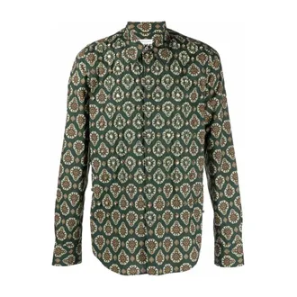 Dries Van Noten Heren, Overhemden, Veelkleurig, Maat: M Katoen