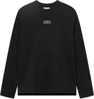Wood Wood Uomo, Top, Nero, XL, new