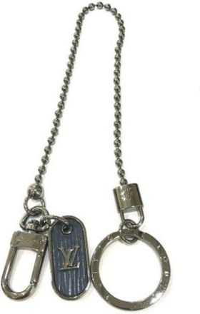 Louis Vuitton Pre-owned Silver key-holders - Heren - Vintage Accessoires - Grijs - ONE Size - Vintage