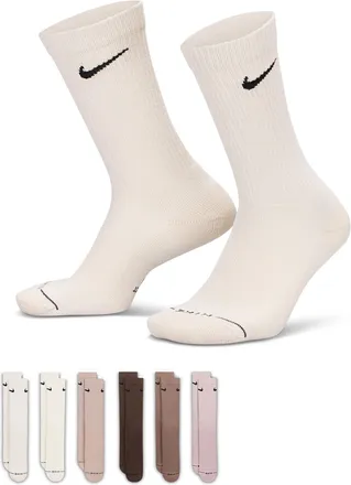 Nike Unisex Everyday Elevated Crew Socks (6 Pairs) in Multicolor | HQ8021-905