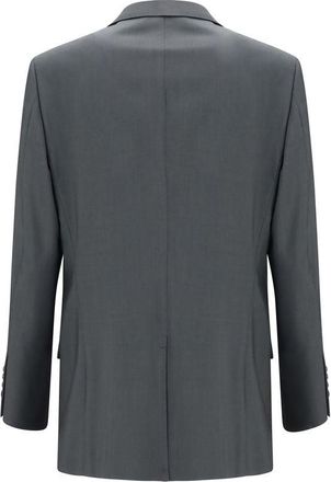 Valentino Mens Gray Wool Oves Aries Jacket Clothing