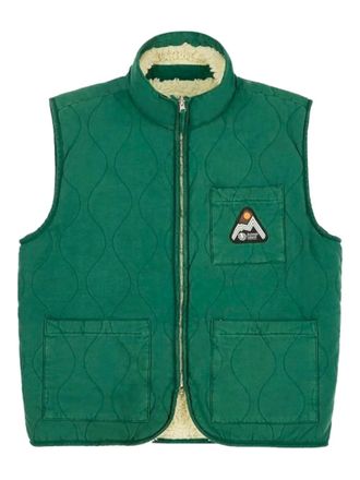 Jonsen Island reversible quilted gilet - men - Cotton - M - Green