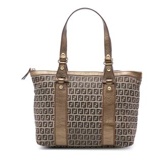 Fendi Pre-owned Fendi Zucchino Canvas Tote Ladies 2241 8BH179 YGH 088