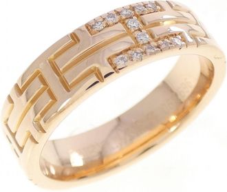 Herm&egrave;s Pink Gold (18K) Band Ring (Pre-Owned)