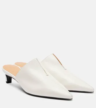 Tod's Mules de piel