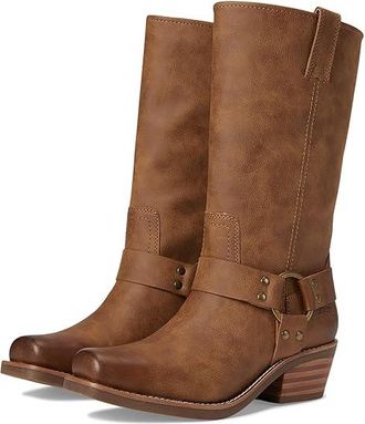 Frye and Co. Lorrie Harness 12 Cowboy Womens Boots Tan : 8.5 M, Synthetic
