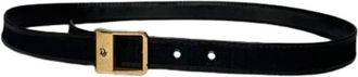 Dior Pre-owned Vintage Riem - Dames - Vintage Accessoires - Zwart - ONE Size - Leer - Vintage