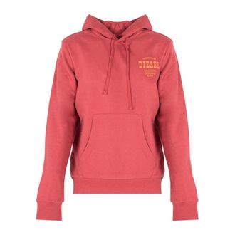 Diesel Sudadera con Capucha - Sweatshirts & Hoodies - Hombre - Rojo - M
